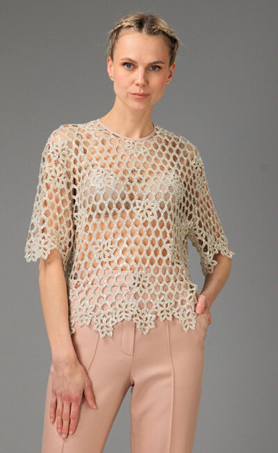 EXCLUSIVE PEARL EMBROIDERY TOP KATI