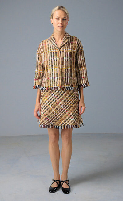 SHIRT JACKET MARIA BURGUNDY